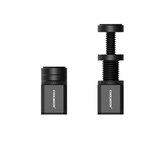  Thanh đỡ VGA Coolmoon Hifrost H5 Short Black | Đế nam châm (Chiều Cao 28mm - 50mm) 
