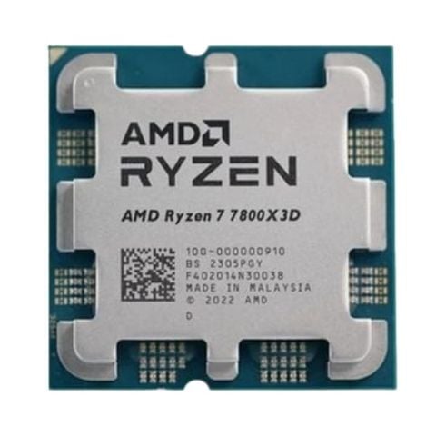 CPU AMD Ryzen 7 7800X 3D Tray - Nobox | AM5, 8 nhân/16 luồng, Max 5.0 GHz