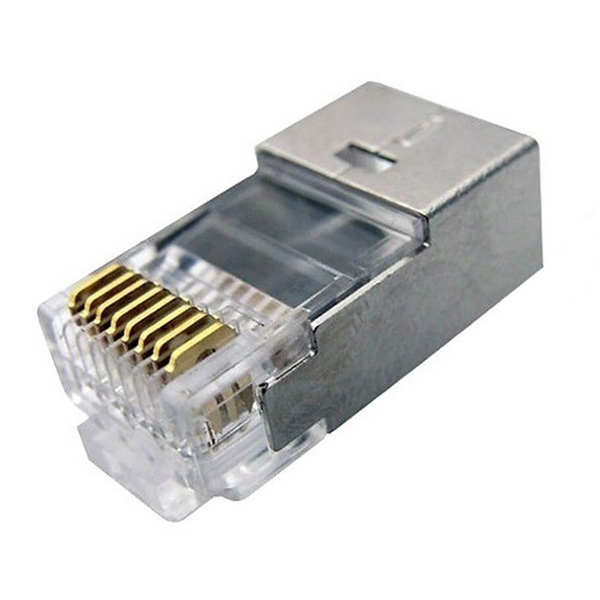  Đầu mạng RJ45 chống nhiễu Golden Japan Cat6 FTP (100 Cái/Hộp) 