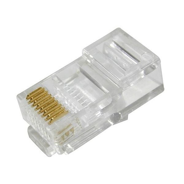  Đầu mạng RJ45 Golden Japan Cat6 UTP (100 Cái/Bịch) | Mạ đồng chống oxy hóa 