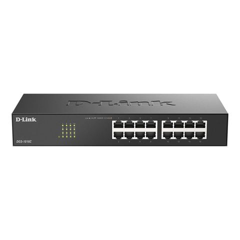 Switch D-Link 16Port DGS 1016C 10/100/1000 vỏ kim loại