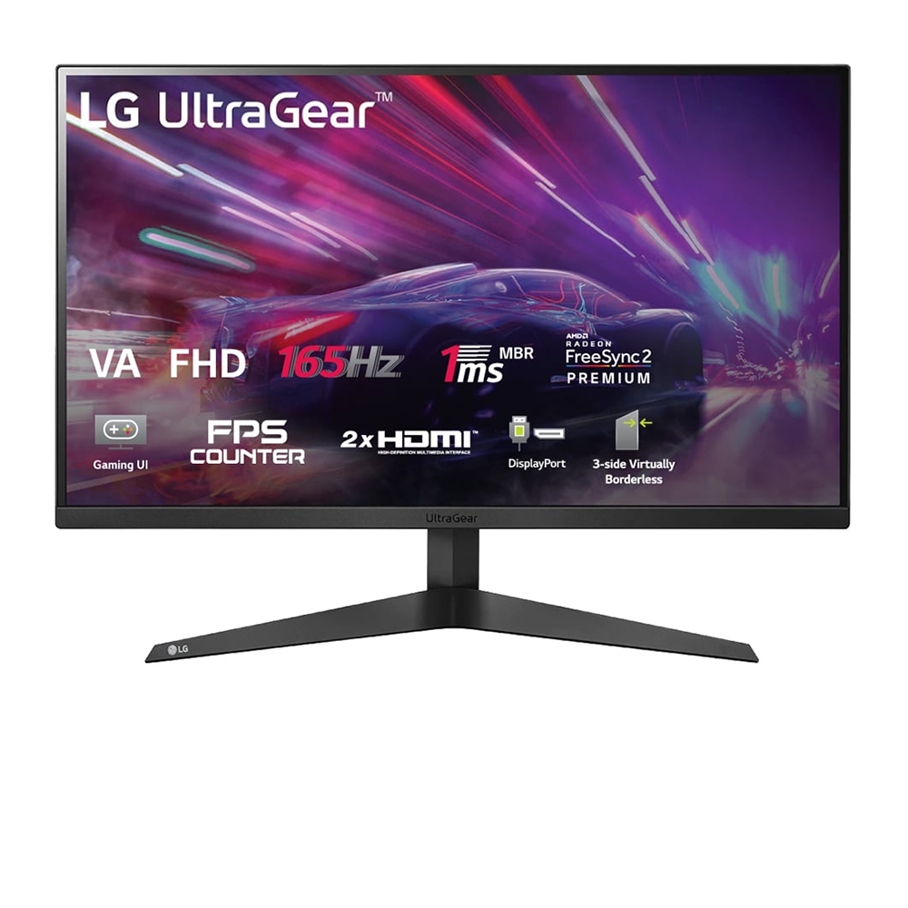 [Cũ] Màn Hình Gaming LG 24GQ50F-B (23.8" / FHD / VA / 165Hz / 1ms / 250nits / HDMI+DP / Phẳng) | BH 3T LCD