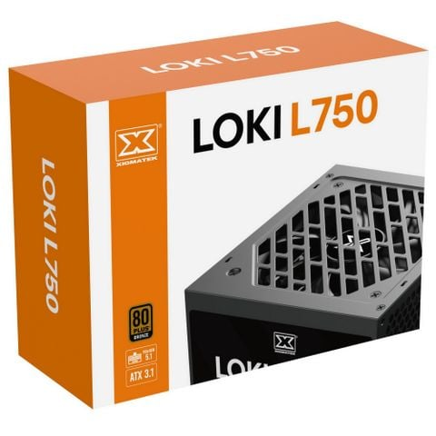  [Cũ] Nguồn máy tính Xigmatek Loki L750 750W (Pcie 5.1 / 80Plusbronze) | BH 3T STAR 