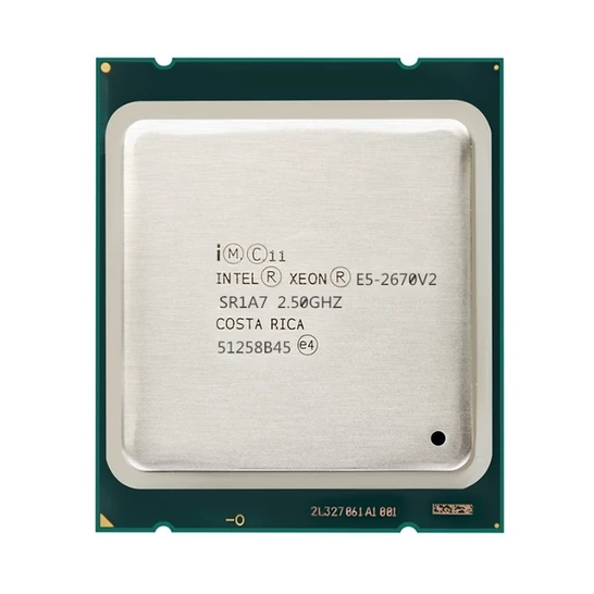  [Cũ] CPU Intel Xeon E5-2670 V2 (no box) Sk2011, Không fan | BH 36T Số Serial và STAR 