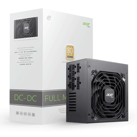 [Cũ] Nguồn máy tính Acer Ac750 80Plusbronze 230V Full-Module Pcie5.0 | BH 3T STAR
