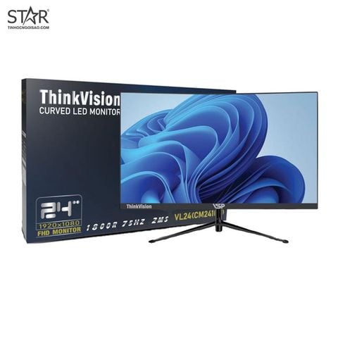  [Cũ] Màn Hình VSP CM2410Q.Bh 3T lcd+ 1T sạc (tặng dây nguồn và tín hiệu ) 