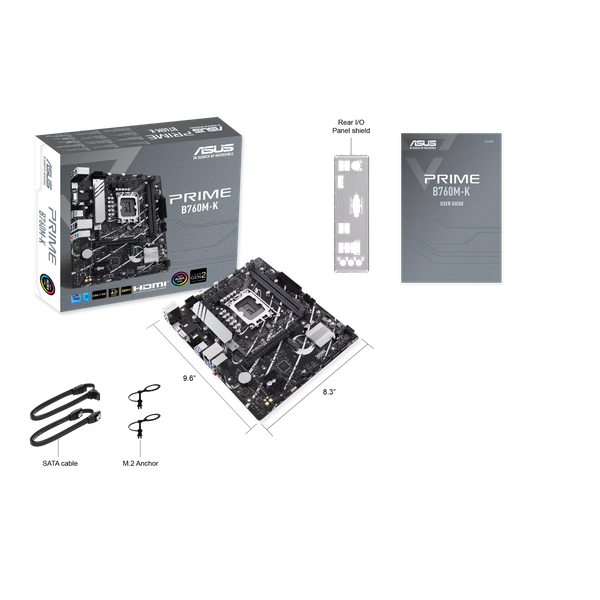  [Cũ] Mainboard ASUS PRIME B760M-K DDR5 | BH 3T Star 