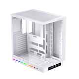  Thùng máy XIGMATEK Cloud Digital ATX (EN90755) (Không Kèm Fan) | E-ATX/ATX, Trắng 