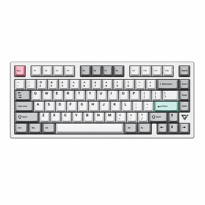 Bàn Phím Không Dây Gaming ATK VXE V75K Silver | CNC Led RGB, Anya Switch (Linear)
