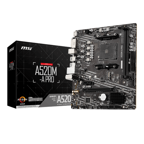  [Cũ] Mainboard (Amd) Msi A520M-A Pro | BH 3T STAR 