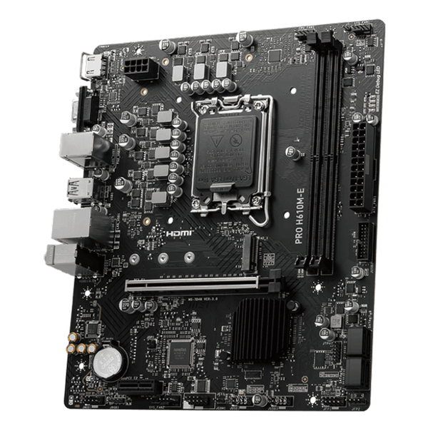  [Cũ] Mainboard D5 Msi H610M-E Pro DDR5 | BH 3T STAR 