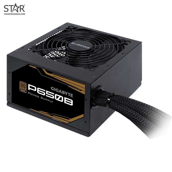 [Cũ] Nguồn máy tính Gigabyte 650W P650B 80 Plus Bronze | BH 3T STAR 