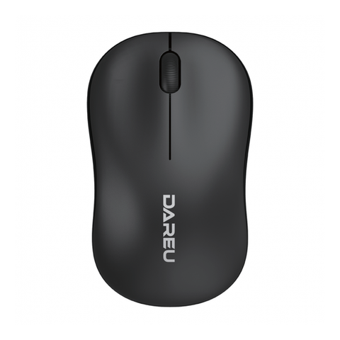 Chuột văn phòng DareU LM106G | Wireless 2.4Ghz, 1200 DPI, 65g, Đen
