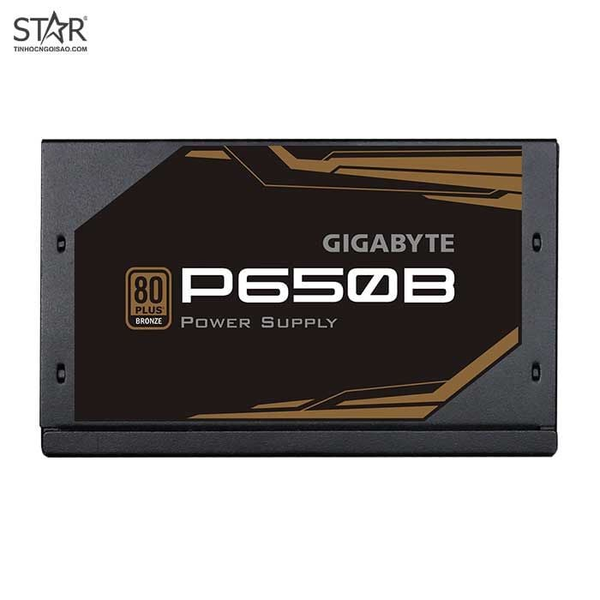  [Cũ] Nguồn máy tính Gigabyte 650W P650B 80 Plus Bronze | BH 3T STAR 