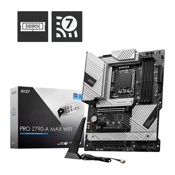  [Cũ] Mainboard MSI PRO Z790-A MAX WIFI 6E D5 | BH 3T STAR 