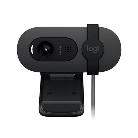 Webcam Logitech Brio 100 Đen Full HD (960-001587)