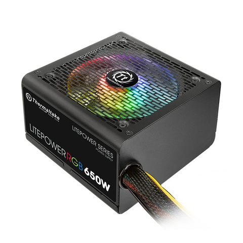  [Cũ] Nguồn máy tính Thermaltake LitePower RGB 650W | BH 3T STAR 