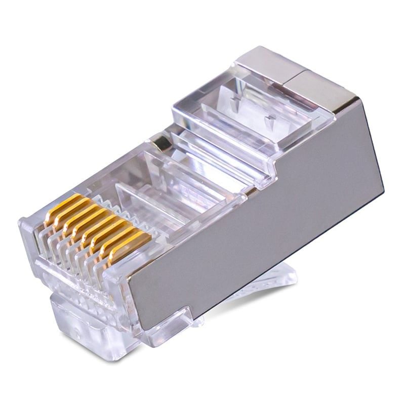  Đầu mạng Aptek Cat 5E FTP RJ45 Plug (502-01001) | Chống nhiễu, 100 cái/bịch 