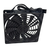  Quạt tản nhiệt PC OEM A1225L 12S | 120mm, Không LED, Hiệu năng cao, Khung lưới bảo vệ, 4Pin PWM, Đen 