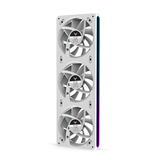  Quạt tản nhiệt PC Centaur Gustcen CG-360 ARGB (Sync Main) | Kit 3 Fan 120mm, 2200 RPM, 165 CFM, Trắng 