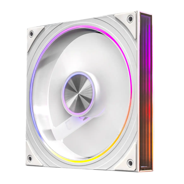  Quạt tản nhiệt PC Centaur CT-6688 ARGB (Sync Main) | 120mm, 1800 RPM, PWM, HDB, Trắng 