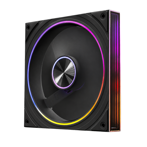  Quạt tản nhiệt PC Centaur CT-6688 ARGB (Sync Main) | Gió Ngược, 120mm, 1800 RPM, PWM, HDB, Đen 