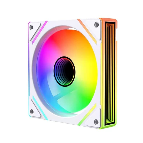  Quạt tản nhiệt PC Centaur CT-9191 ARGB (Sync Main) | Gió Ngược, 120mm, 1800 RPM, HDB, Trắng 