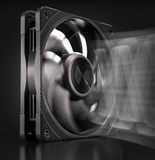  Quạt tản nhiệt PC Jungle Leopard P2 APEX | 120mm, Dual Ball Bearing, Không LED, Đen 
