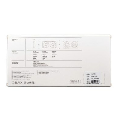  Quạt tản nhiệt PC Jungle Leopard TF240 ARGB (Sync Main) (Gió Ngược) | PWM, 800–1600 RPM, Trắng 
