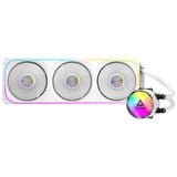  Tản nhiệt nước Antec OMNI Matrix 360 ARGB (UPC 0761345400992) | Radiator 360mm, PWM Fan, Addressable RGB, Trắng 