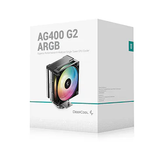  Tản nhiệt khí Deepcool AG400 G2 ARGB | 120mm, 4 Heatpipe, Đen 