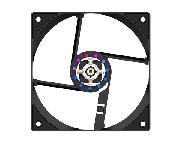  Tản Nhiệt Khí ID-Cooling SE-214-XT V2 RGB | 4 Heatpipe, PWM, RGB, Đen 