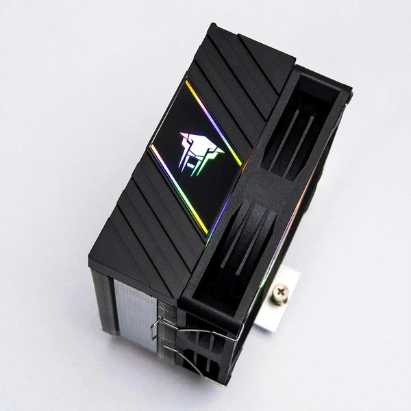  Tản nhiệt khí CPU Jungle Leopard K400 AMD (Only AMD AM2,3,4) RGB Black | 4 Ống đồng, 120mm 