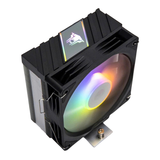  Tản nhiệt khí CPU Jungle Leopard K400 AMD (Only AMD AM2,3,4) RGB Black | 4 Ống đồng, 120mm 