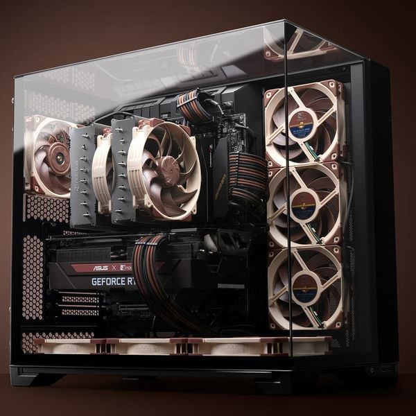  Quạt tản nhiệt khí Noctua NH-D15 G2 | Dual Fan 140mm, AM5/AM4, LGA1700/LGA1851, Nâu 