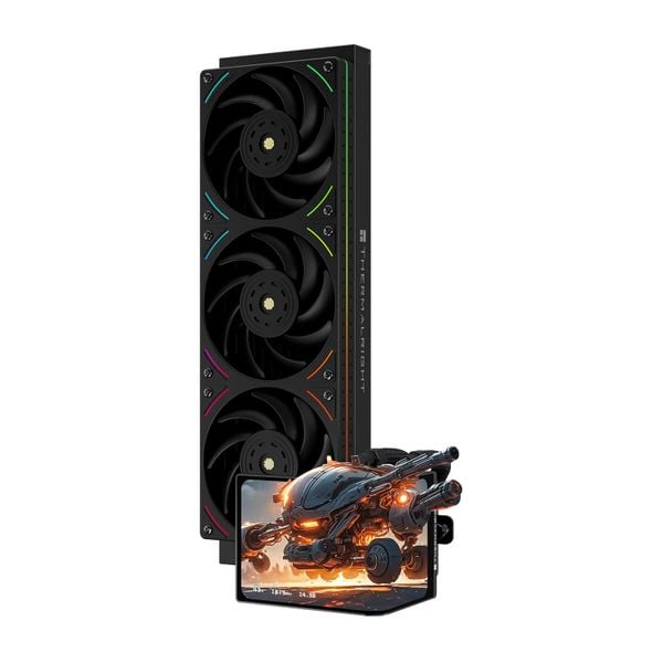  Tản Nhiệt Nước Thermalright LEVITA Vision 360 UB ARGB | Màn hình 6.67 inch, 360mm, Đen 