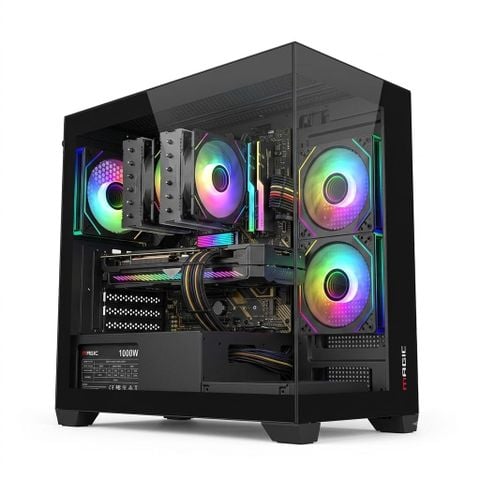 PC Gaming Skyclaw AMD B 9060XT Ryzen 7 7700, DDR5 16GB, SSD 512GB, RX 9060XT