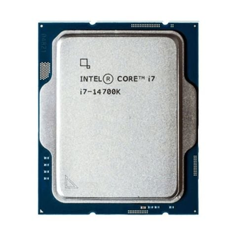 CPU Intel Core i7-14700K Tray Chính Hãng (No Box) | LGA 1700, 20 Nhân/28 Luồng, Max 5.6GHz