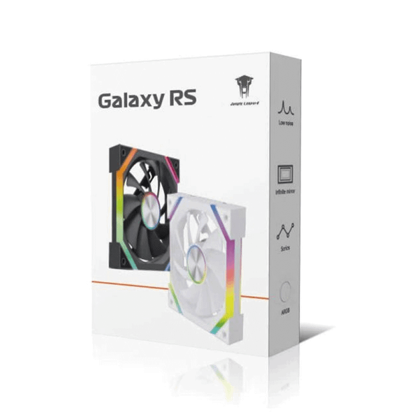  Quạt tản nhiệt PC Leopard Galaxy RS | Fan lẻ 120mm, ARGB, Gió ngược, Trắng 