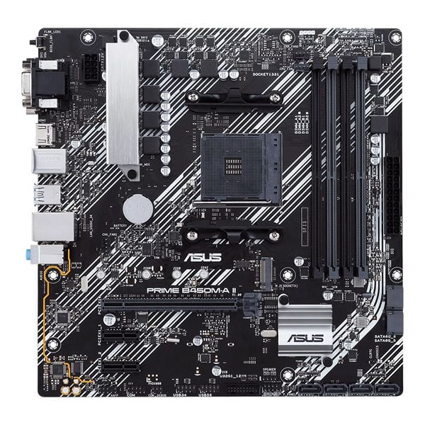  Mainboard ASUS Prime B450M-A II DDR4 | AM4, mATX, 4 khe RAM 