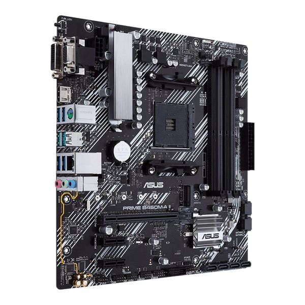 Mainboard ASUS Prime B450M-A II DDR4 | AM4, mATX, 4 khe RAM 