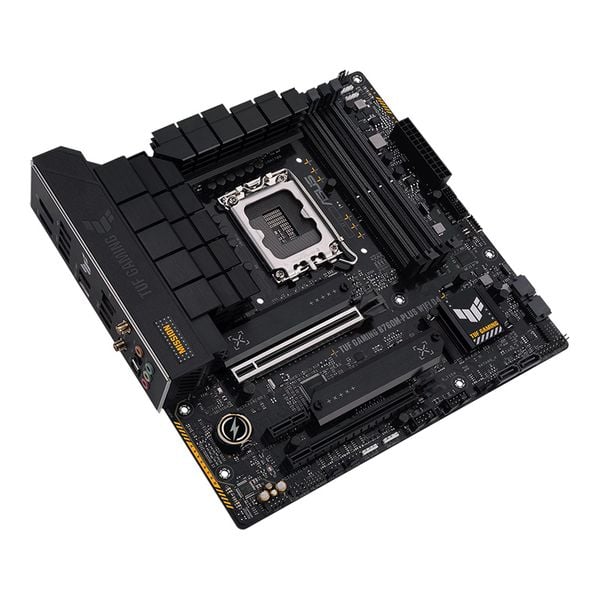  Mainboard ASUS TUF Gaming B760M-PLUS Wifi DDR4 | LGA 1700, mATX, 4 khe RAM 