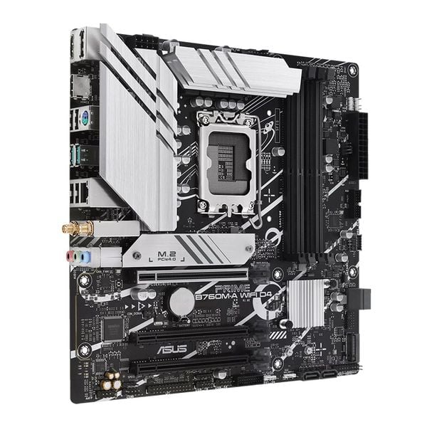  Mainboard ASUS Prime B760M-A Wifi DDR4 | LGA 1700, mATX, 4 khe RAM 