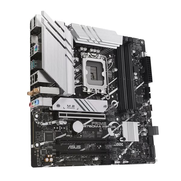  Mainboard ASUS Prime B760M-A Wifi DDR4 | LGA 1700, mATX, 4 khe RAM 