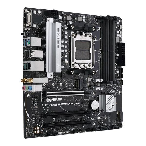  Mainboard ASUS Prime B650M-A/CSM Wifi DDR5 | AM5, mATX, 4 khe RAM 