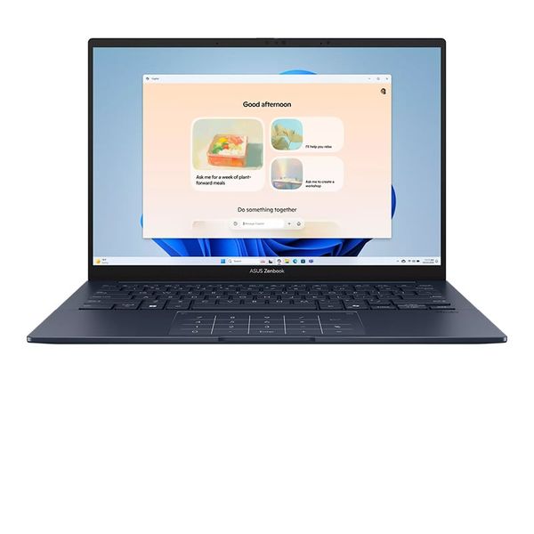  Laptop ASUS Zenbook 14 UX3405CA-ST629W | U7 255H, 32GB DDR5X, SSD 512GB NVMe, 14 inch 3K OLED 120Hz, Windows 11, Xanh 