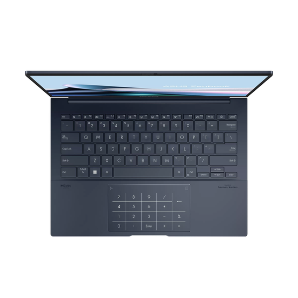  Laptop ASUS Zenbook 14 UX3405CA-ST1713W | U5-225H, 16GB LPDDR5X, SSD 512GB NVMe, 14" 3K OLED 120Hz, 4C75WHrs, Win 11, Xanh 