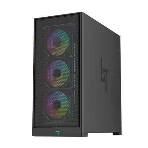 Thùng máy Gaming LinkTech Bahamut 4FA Full Atx (Kèm Sẵn 4F ARGB) (Hồ Cá)