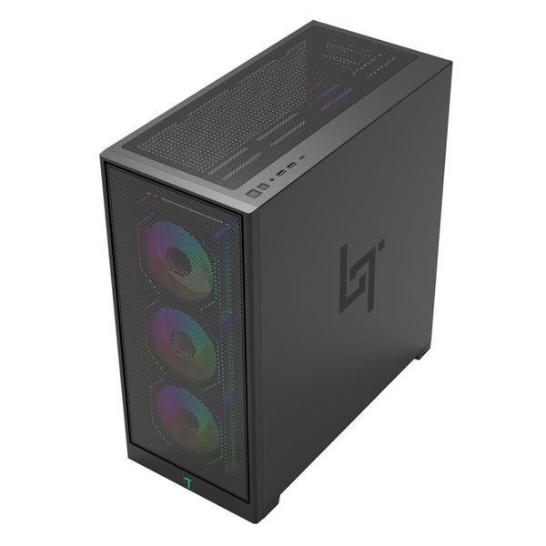  Thùng máy Linktech Bahamut 4Fa Full ATX Gaming (Kèm Sẵn 4F Argb) - Đen 