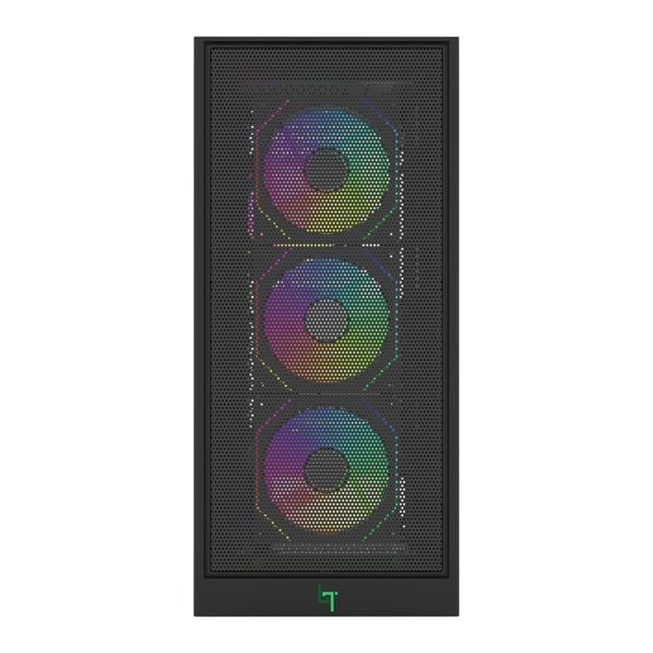  Thùng máy Linktech Bahamut 4Fa Full ATX Gaming (Kèm Sẵn 4F Argb) - Đen 